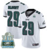 Nike Eagles #29 LeGarrette Blount White Super Bowl LII Champions Men’s Stitched NFL Vapor Untouchable Limited Jersey