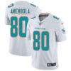 Nike Miami Dolphins #80 Danny Amendola White Men’s Stitched NFL Vapor Untouchable Limited Jersey
