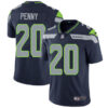 Nike Seattle Seahawks #20 Rashaad Penny Steel Blue Team Color Men’s Stitched NFL Vapor Untouchable Limited Jersey