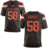 Nike Browns #58 Christian Kirksey Brown Team Color Men’s Stitched NFL New Elite Jersey