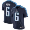 Nike Titans #6 Brett Kern Navy Blue Alternate Men’s Stitched NFL Vapor Untouchable Limited Jersey