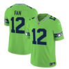 Men’s Seattle Seahawks #12 Fan 2023 F.U.S.E. Green Limited Football Stitched Jersey