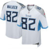 Men’s Tennessee Titans #82 Delanie Walker Nike White New 2018 Game Jersey