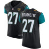 Men’s Nike Jacksonville Jaguars #27 Leonard Fournette Black Alternate Stitched NFL Vapor Untouchable Elite Jersey