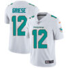 Nike Miami Dolphins #12 Bob Griese White Men’s Stitched NFL Vapor Untouchable Limited Jersey