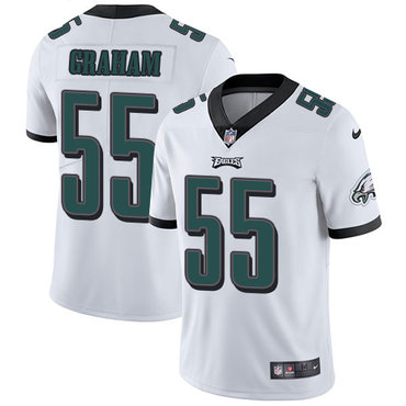 Nike Philadelphia Eagles #55 Brandon Graham White Men’s Stitched NFL Vapor Untouchable Limited Jersey