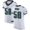 Men’s Nike Philadelphia Eagles #58 Jordan Hicks White Stitched NFL Vapor Untouchable Elite Jersey