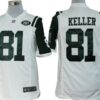 Nike New York Jets #81 Dustin Keller White Limited Jersey