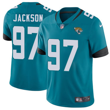 Nike Jacksonville Jaguars #97 Malik Jackson Teal Green Team Color Men’s Stitched NFL Vapor Untouchable Limited Jersey