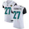 Men’s Nike Jacksonville Jaguars #27 Leonard Fournette White Stitched NFL Vapor Untouchable Elite Jersey
