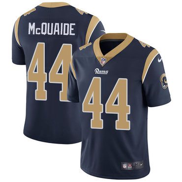 Nike Los Angeles Rams #44 Jacob McQuaide Navy Blue Team Color Men’s Stitched NFL Vapor Untouchable Limited Jersey