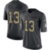 Nike Panthers #13 Kelvin Benjamin Black Men’s Stitched NFL Limited 2016 Salute to Service Jersey