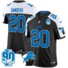 Detroit Lions 2024 Michigan & 90th Year Patch Vapor Jersey – All Stitched – Alternate – Barry Sanders Jersey