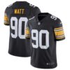 Steelers Alternate Vapor Untouchable Limited – Black – All Stitched – Alternate Vapor – T. J. Watt Jersey