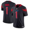 Houston Texans 2024 Vapor Limited Jersey V3 – All Stitched – Navy Limited – Stefon Diggs Jersey