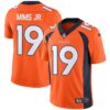 Denver Broncos Vapor Jersey – All Stitched – Orange – Marvin Mims Jr. Jersey