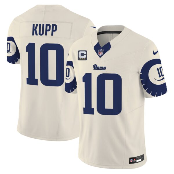 Rams Special Vapor Limited Jersey – All Stitched – Bone – Cooper Kupp Jersey