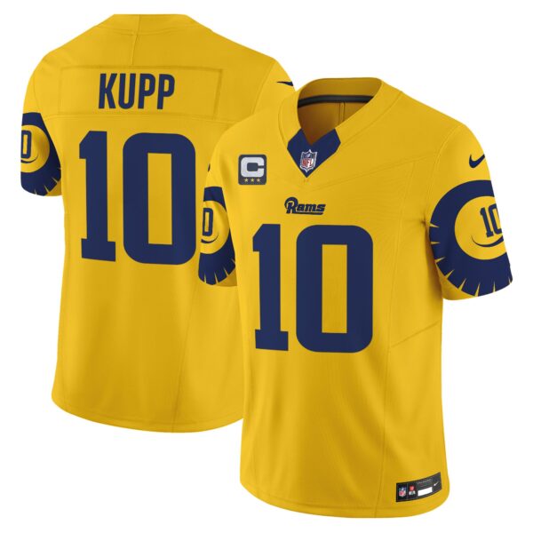 Rams Special Vapor Limited Jersey – All Stitched – Gold – Cooper Kupp Jersey