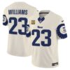 Rams Special Vapor Limited Jersey – All Stitched – Bone – Kyren Williams Jersey