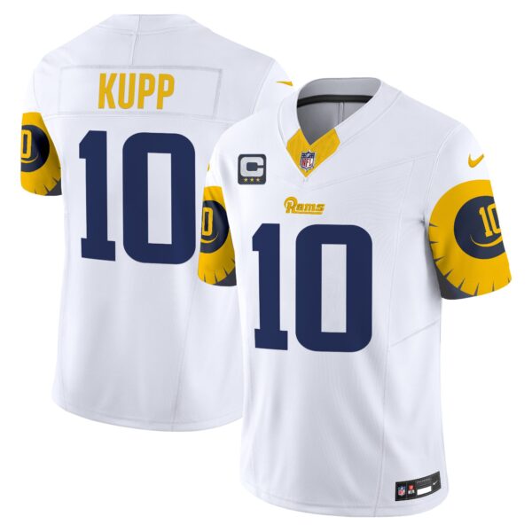 Rams Special Vapor Limited Jersey – All Stitched – White – Cooper Kupp Jersey