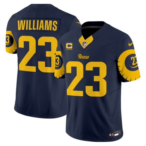 Rams Special Vapor Limited Jersey – All Stitched – Navy – Kyren Williams Jersey