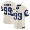 Rams Special Vapor Limited Jersey – All Stitched – Bone – Aaron Donald Jersey