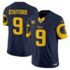 Rams Special Vapor Limited Jersey – All Stitched – Navy – Matthew Stafford Jersey