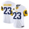 Rams Special Vapor Limited Jersey – All Stitched – White – Kyren Williams Jersey