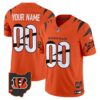 Bengals Special Vapor Limited Custom Jersey – All Stitched – Orange Jersey