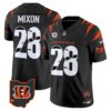 Bengals Special Vapor Limited Jersey – All Stitched – Black – Joe Mixon Jersey