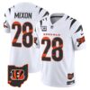 Bengals Special Vapor Limited Jersey – All Stitched – White – Joe Mixon Jersey