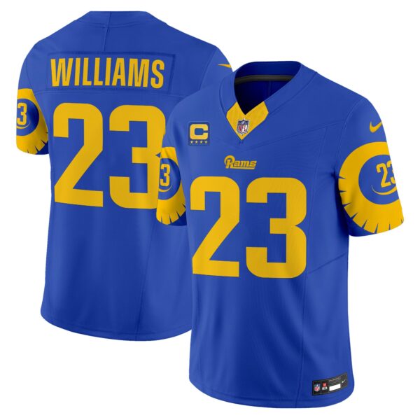 Rams Special Vapor Limited Jersey – All Stitched – Royal – Kyren Williams Jersey