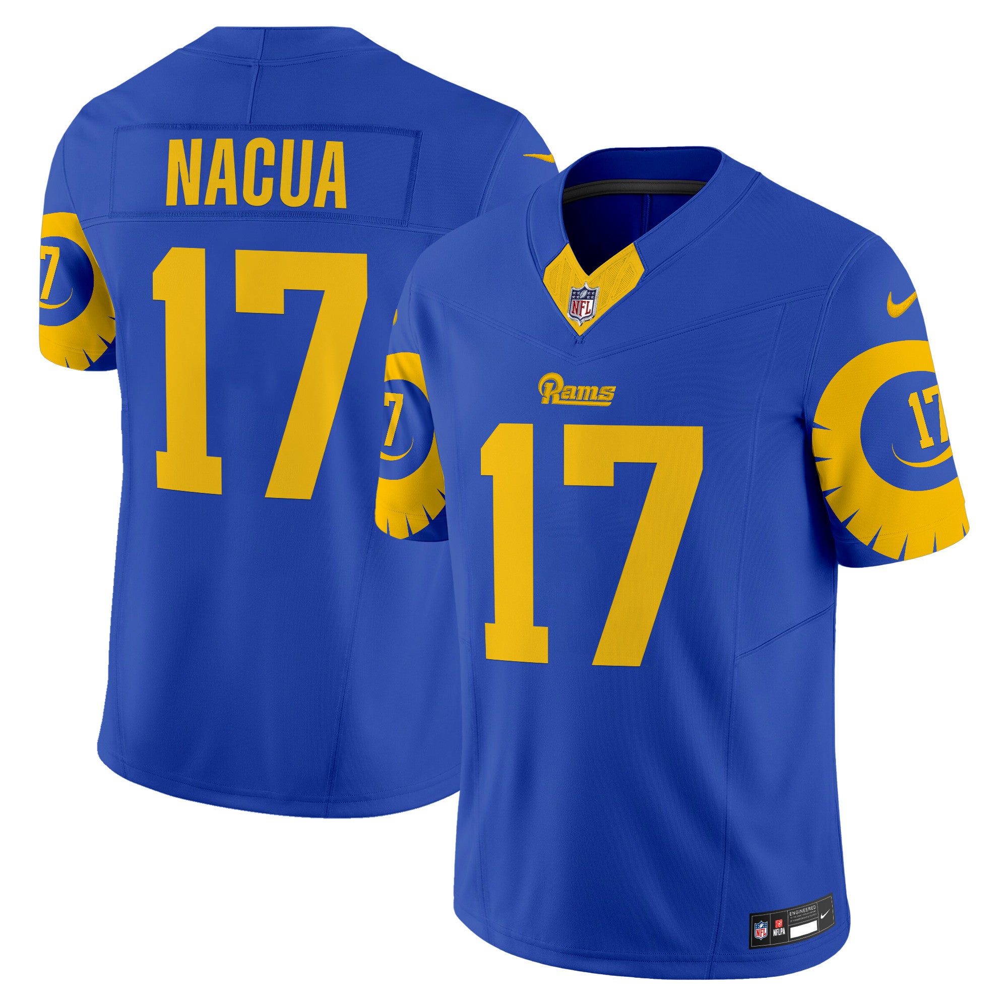 Rams Special Vapor Limited Jersey – All Stitched – Royal – Puka Nacua Jersey