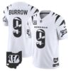 Bengals Special Vapor Limited Jersey – All Stitched – White Limited – Joe Burrow Jersey
