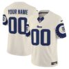 Rams Special Vapor Limited Custom Jersey – All Stitched – Bone Jersey