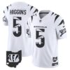 Bengals Special Vapor Limited Jersey – All Stitched – White Limited – Tee Higgins Jersey