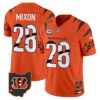 Bengals Special Vapor Limited Jersey – All Stitched – Orange – Joe Mixon Jersey