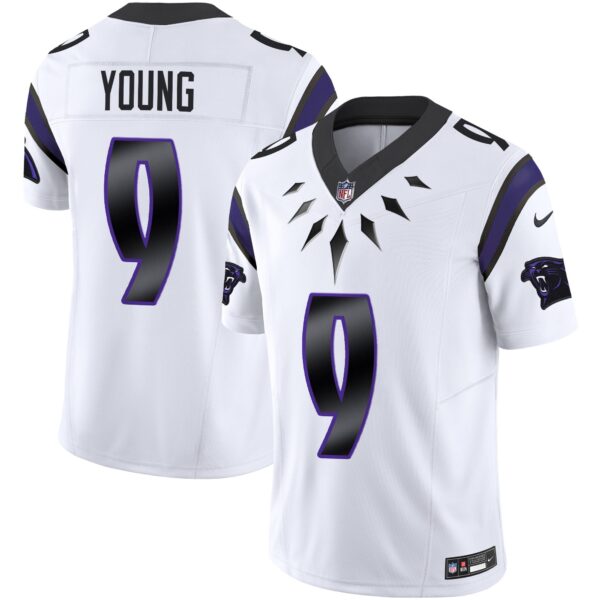 Carolina Panthers Wakanda Vapor Limited Jersey – All Stitched – White – Bryce Young Jersey