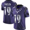 Carolina Panthers Wakanda Vapor Limited Jersey – All Stitched – Purple – Adam Thielen Jersey