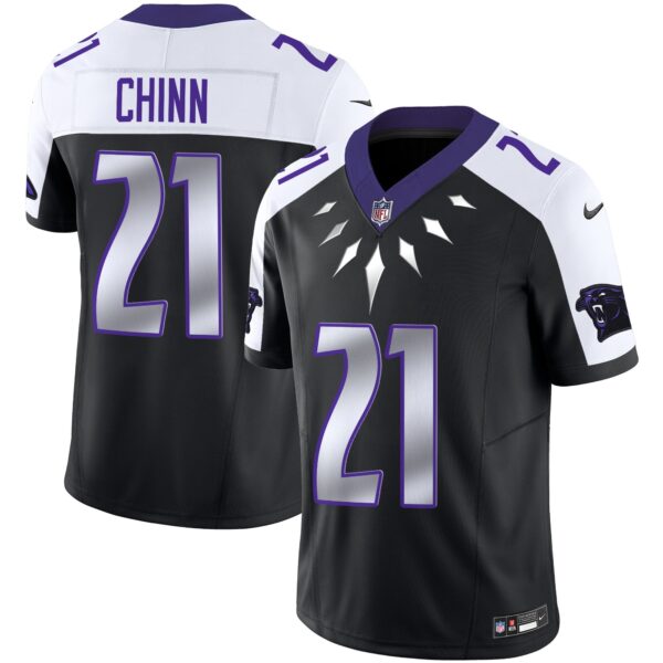 Carolina Panthers Wakanda Vapor Limited Jersey – All Stitched – Black Alternate – Jeremy Chinn Jersey