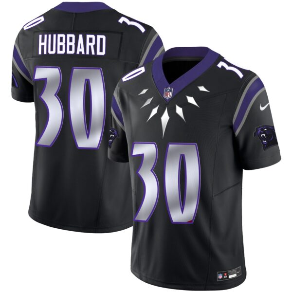 Carolina Panthers Wakanda Vapor Limited Jersey – All Stitched – Black – Chuba Hubbard Jersey