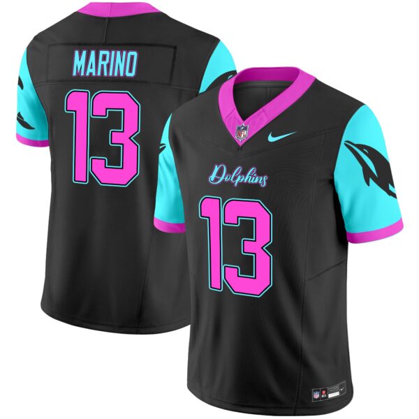 Dolphins Miami Vice Vapor Limited Jersey – All Stitched – Jevon Holland Jersey