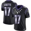 Carolina Panthers Wakanda Vapor Limited Jersey – All Stitched – Black – Xavier Legette Jersey