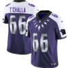 Carolina Panthers Wakanda Vapor Limited Jersey – All Stitched – Purple Alternate – T’Challa 1966 Jersey