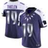 Carolina Panthers Wakanda Vapor Limited Jersey – All Stitched – Purple Alternate – Adam Thielen Jersey