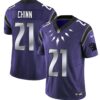Carolina Panthers Wakanda Vapor Limited Jersey – All Stitched – Purple – Jeremy Chinn Jersey
