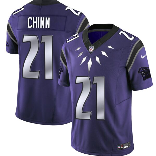 Carolina Panthers Wakanda Vapor Limited Jersey – All Stitched – Purple – Jeremy Chinn Jersey