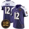 Ravens Jacoby Jones Patch Vapor Limited Jersey – All Stitched – Purple Alternate – Jacoby Jones Jersey