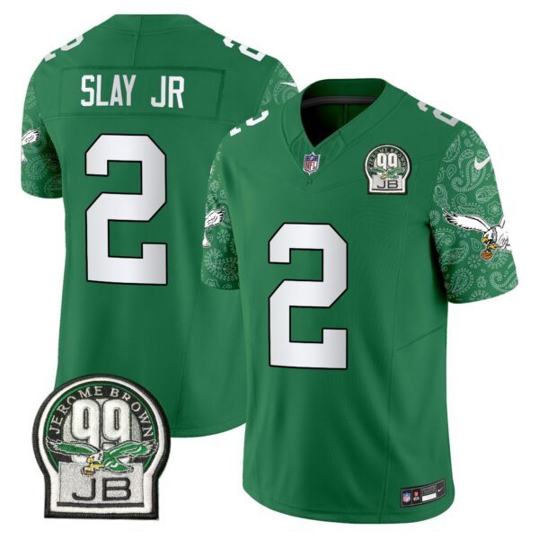 Eagles Kelly Green Vapor Limited Jersey V4 – All Stitched – Kelly Green – Darius Slay Jr. Jersey