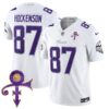 Vikings 2024 Prince Vapor Limited Jersey – All Stitched – White Limited – T.J. Hockenson Jersey
